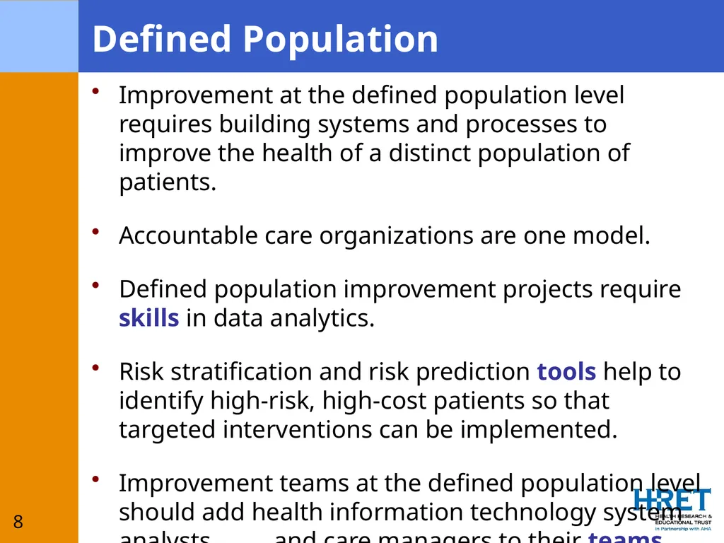 Leading Improvement Across the Continuum: Skills, - slide 9 of 18