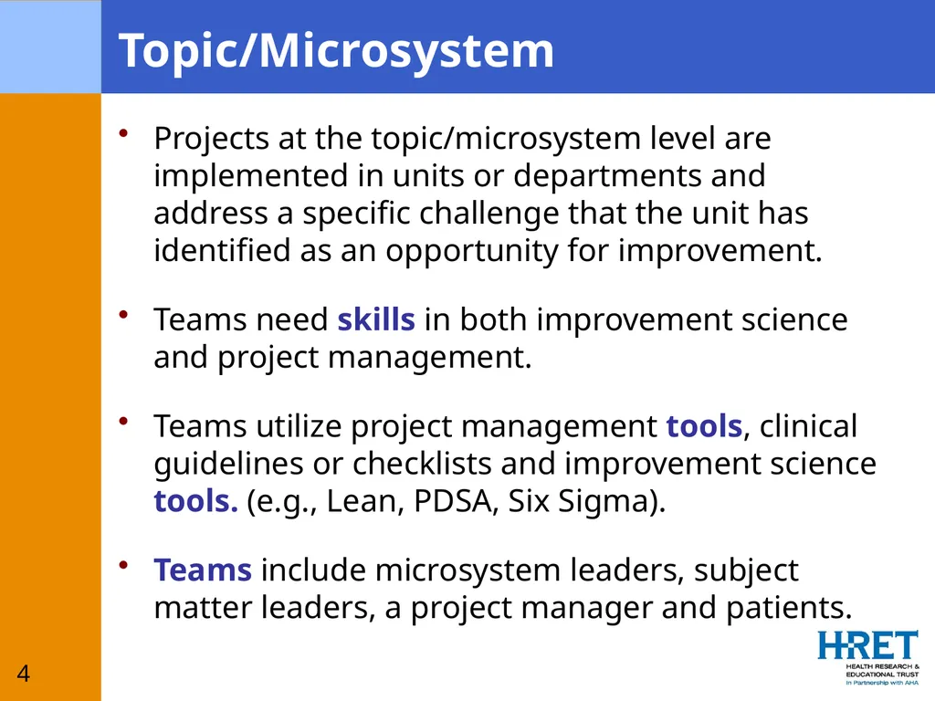Leading Improvement Across the Continuum: Skills, - slide 5 of 18
