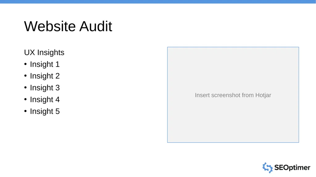 Digital Marketing Audit Insert Client Name Insert - slide 7 of 22