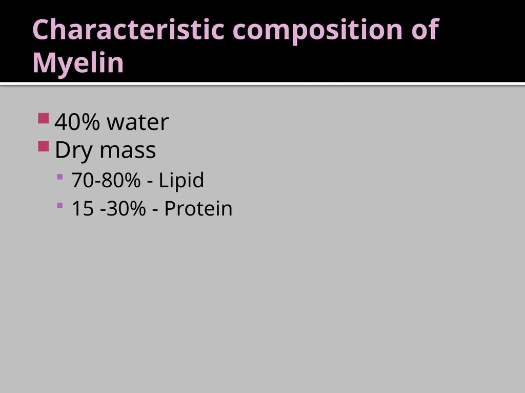 Brain Lipids Dr. Mohammed Vaseem Classification of - slide 17 of 23