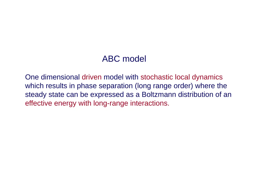 Effective long-range interactions in driven - slide 25 of 47