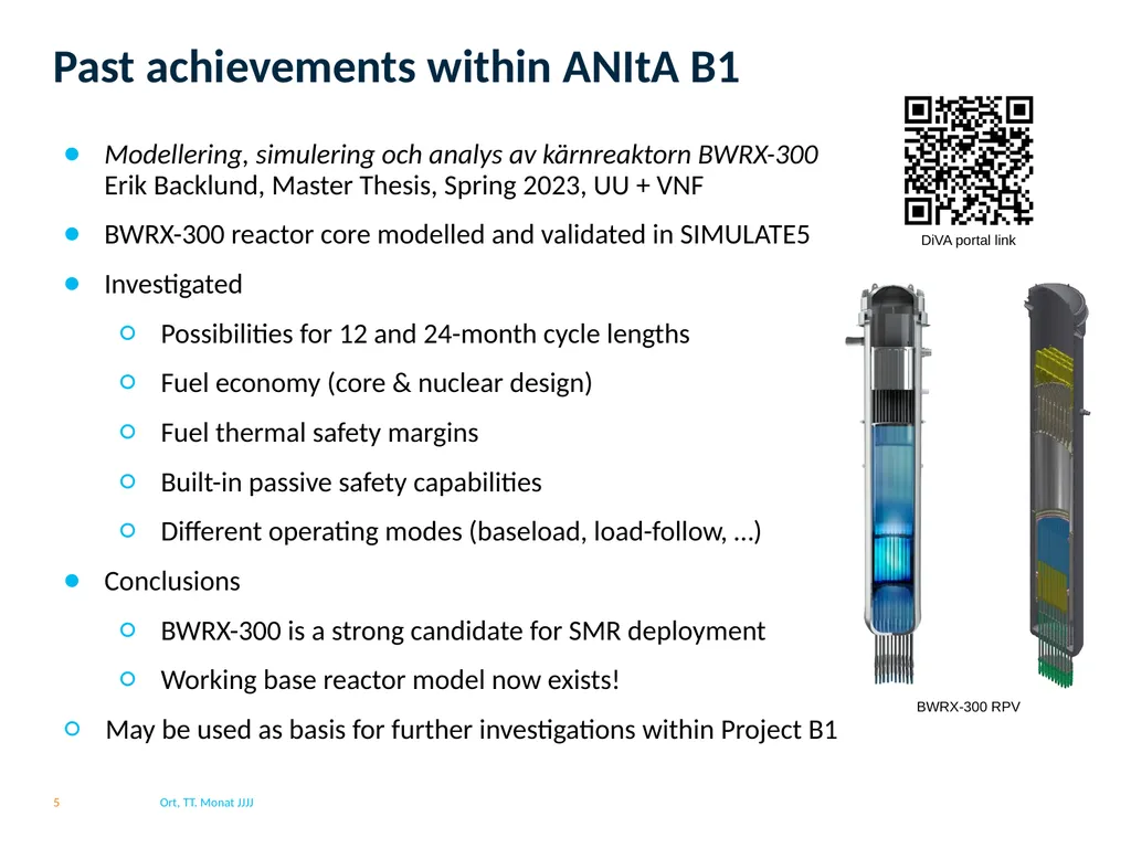 Project B1: Fuel assembly and core design - slide 5 of 20