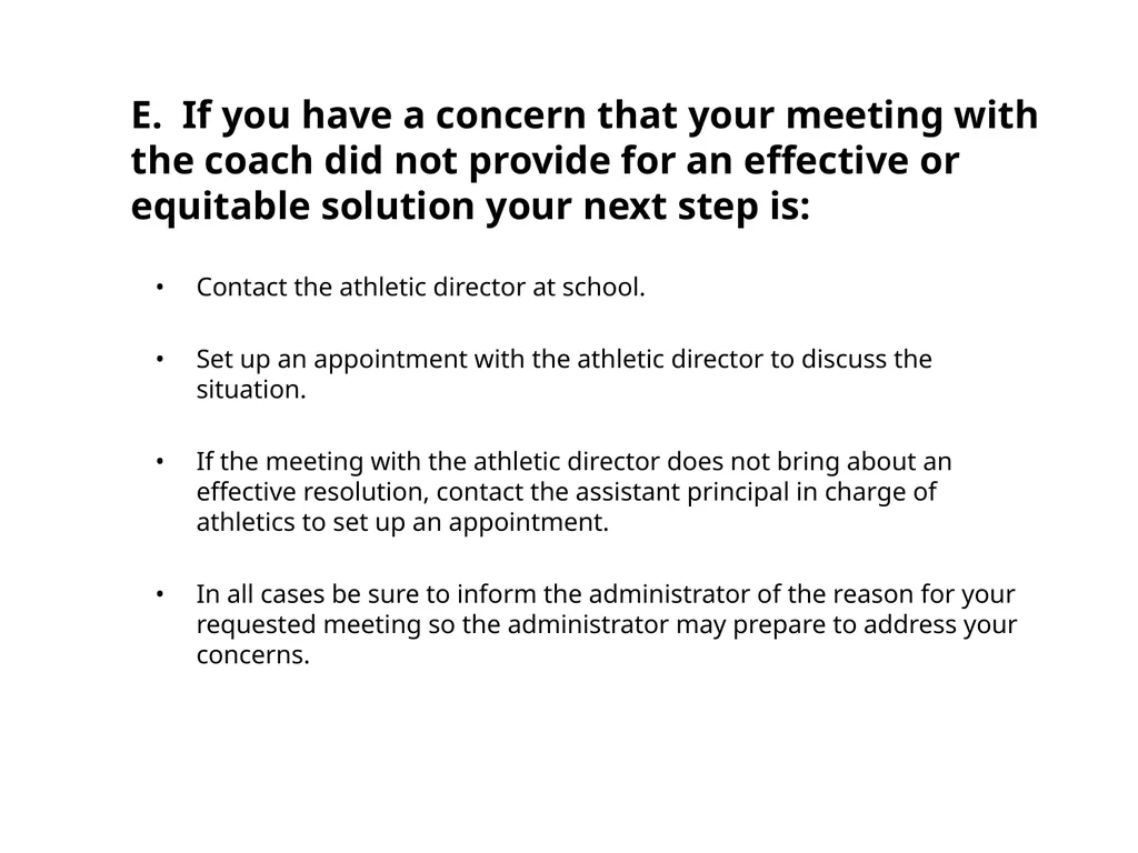 WHAT PARENTS NEED TO KNOW ABOUT ATHLETICS IN THE - slide 29 of 29