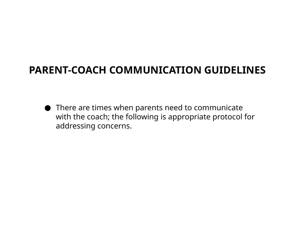 WHAT PARENTS NEED TO KNOW ABOUT ATHLETICS IN THE - slide 21 of 29