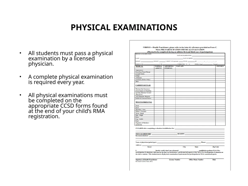 WHAT PARENTS NEED TO KNOW ABOUT ATHLETICS IN THE - slide 7 of 29