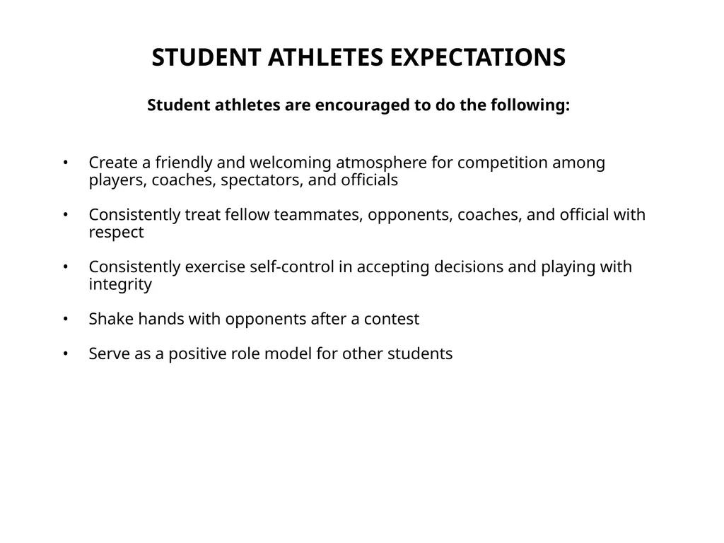 WHAT PARENTS NEED TO KNOW ABOUT ATHLETICS IN THE - slide 19 of 29