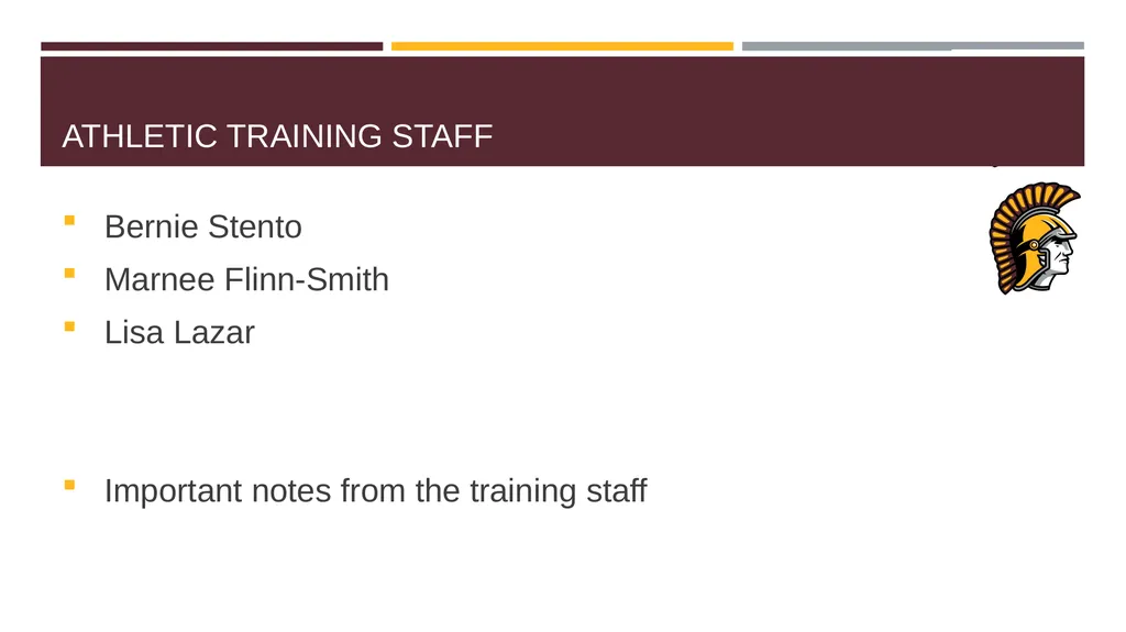 CHESTERTON TROJANS ATHLETIC PARENT MEETING CHS - slide 13 of 26