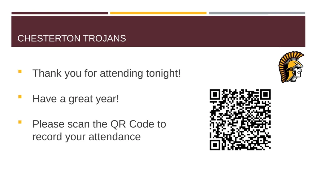 CHESTERTON TROJANS ATHLETIC PARENT MEETING CHS - slide 26 of 26