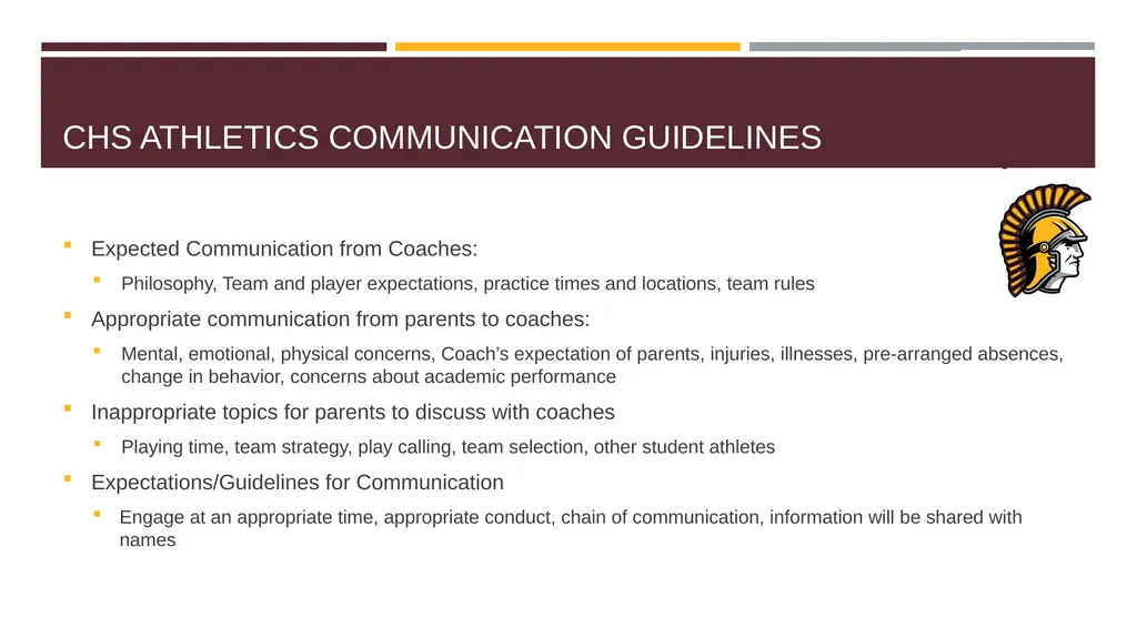 CHESTERTON TROJANS ATHLETIC PARENT MEETING CHS - slide 10 of 26