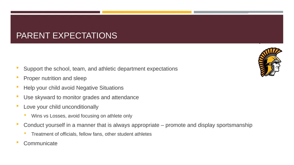 CHESTERTON TROJANS ATHLETIC PARENT MEETING CHS - slide 9 of 26
