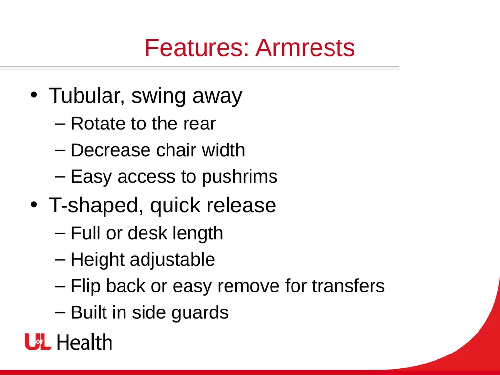 Introduction to Wheelchairs and Seating Spinal - slide 7 of 36
