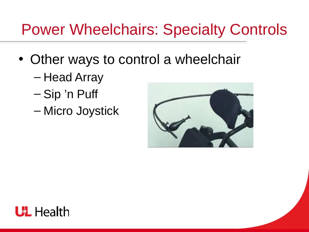Introduction to Wheelchairs and Seating Spinal - slide 32 of 36
