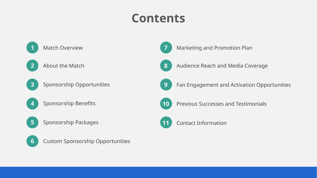 PowerPoint Cricket Sponsorship Proposal Template - slide 3 of 15