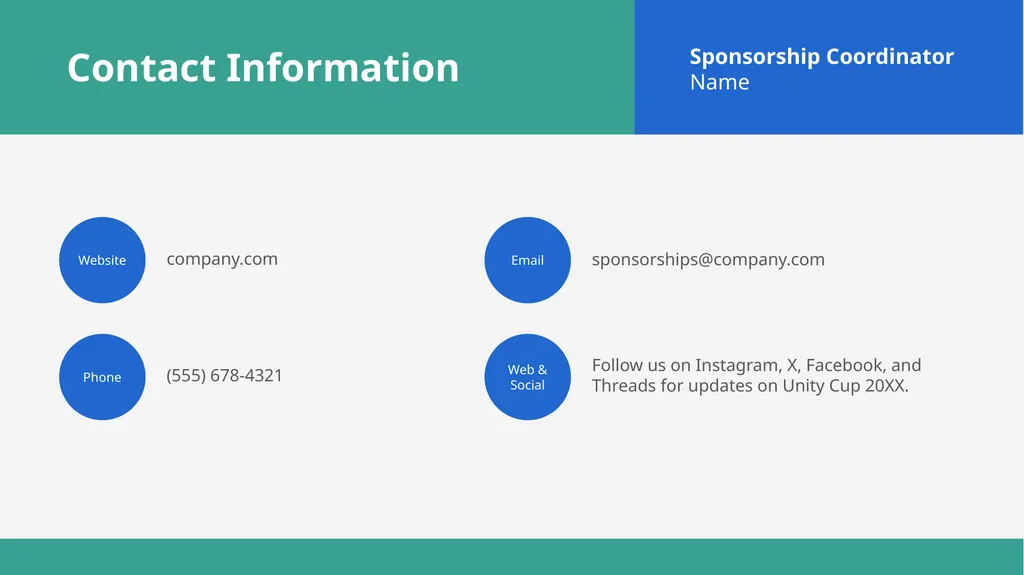 PowerPoint Cricket Sponsorship Proposal Template - slide 14 of 15