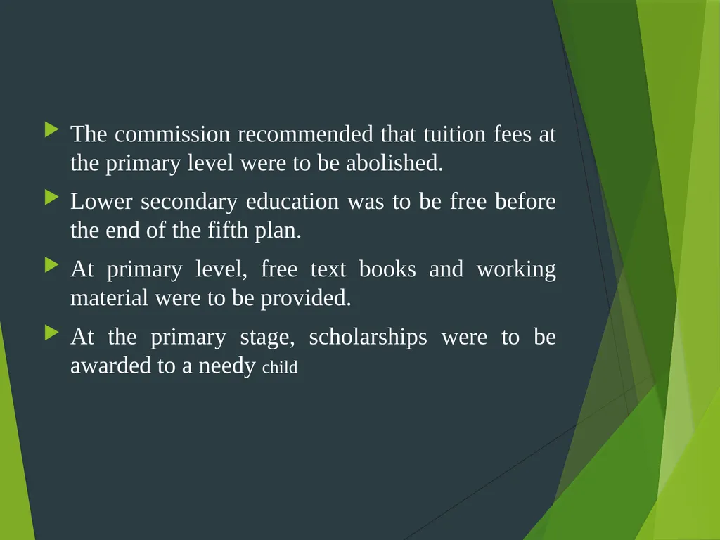 KOTHARI COMMISION Presented by Dr. P. SUBRAMANIAN - slide 13 of 17