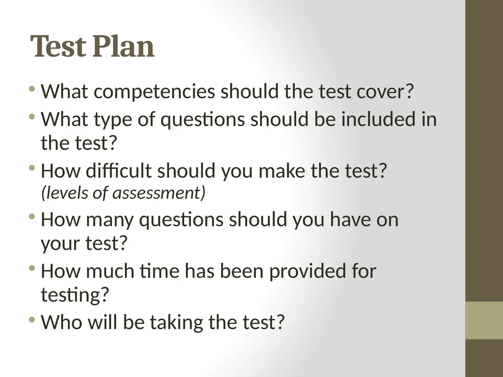 Classroom Assessment Practices vs Principles of K - slide 37 of 42