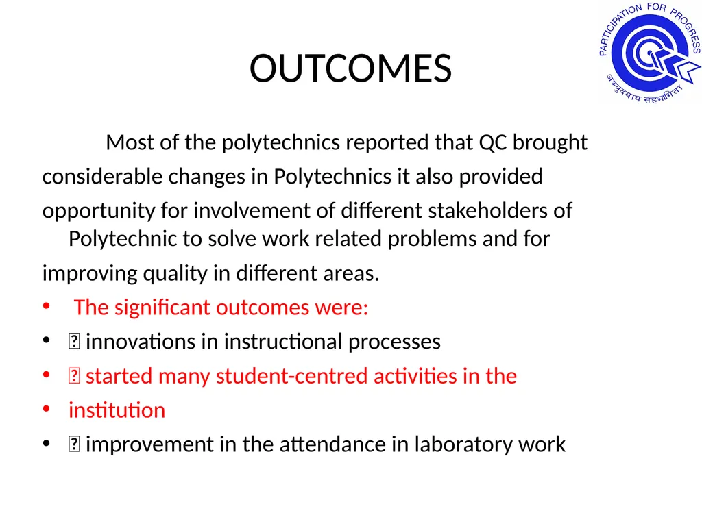 Quality Circle Forum Of India Hyderabad Chapter - slide 17 of 48