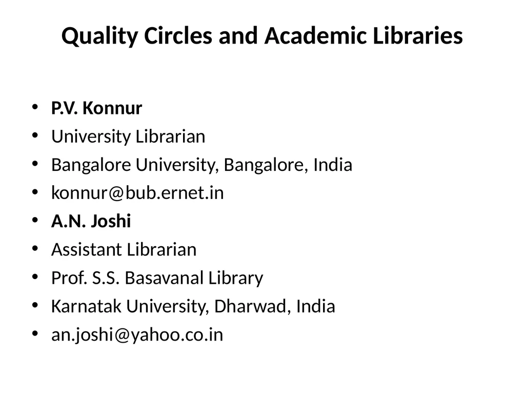 Quality Circle Forum Of India Hyderabad Chapter - slide 41 of 48