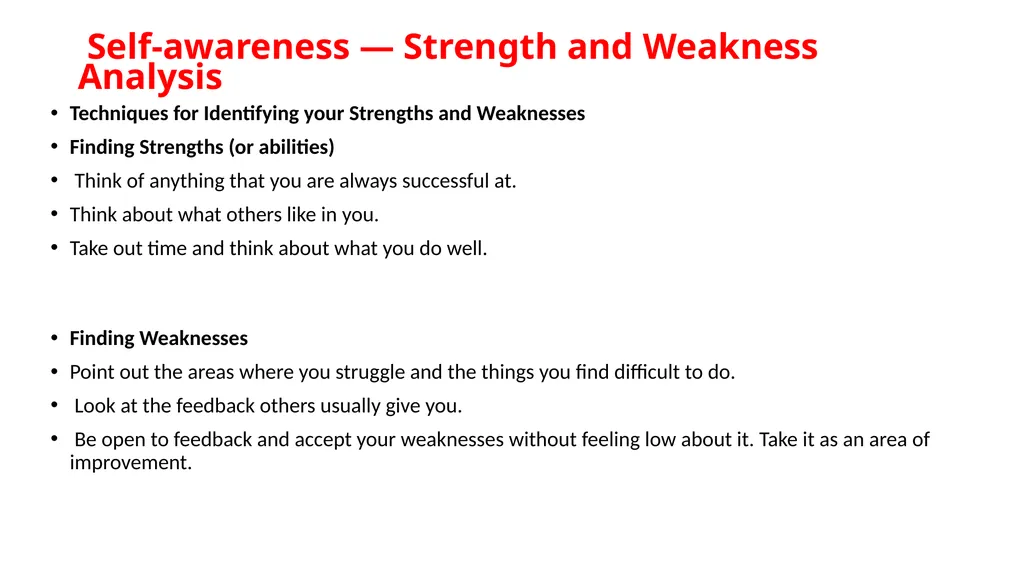 Self Management Skills Session 1: Stress - slide 10 of 15