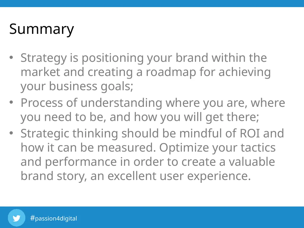 Chapter 4 D&SM Marketing Strategy Learning - slide 20 of 21