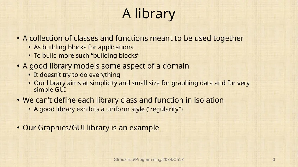 Chapter 12 – Class design Functional, durable, - slide 3 of 32