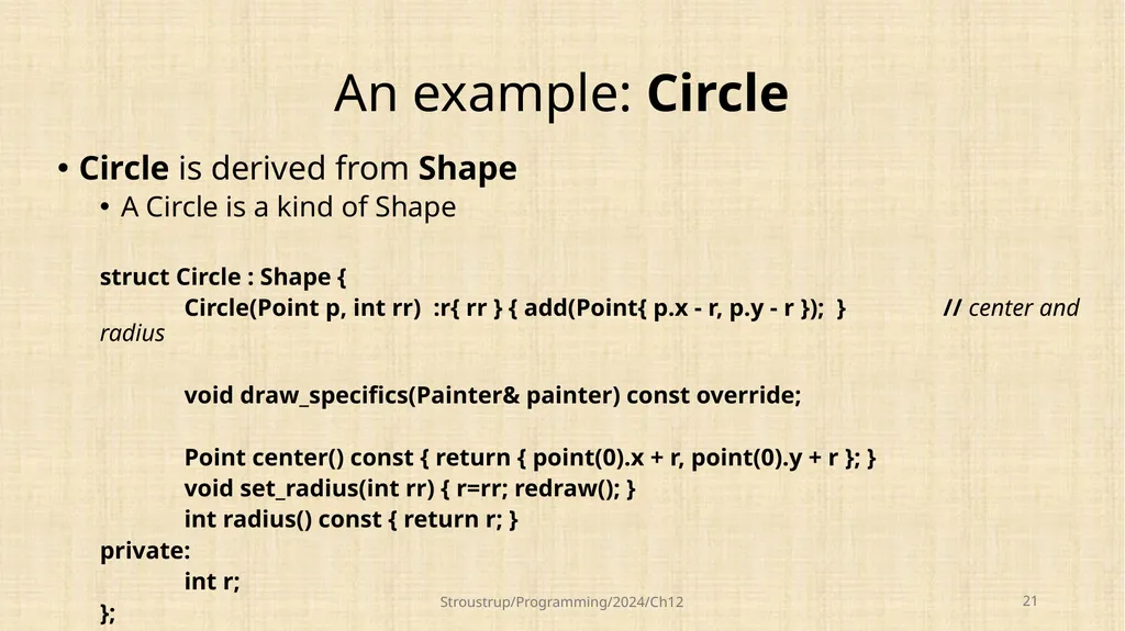 Chapter 12 – Class design Functional, durable, - slide 21 of 32