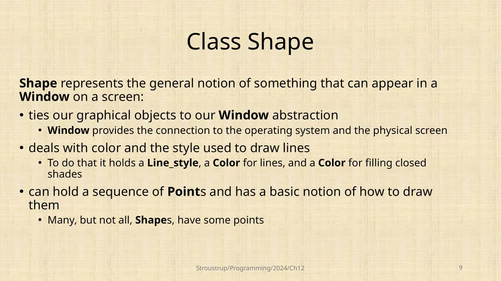 Chapter 12 – Class design Functional, durable, - slide 9 of 32