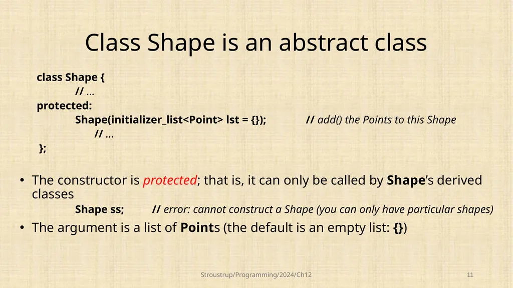 Chapter 12 – Class design Functional, durable, - slide 11 of 32