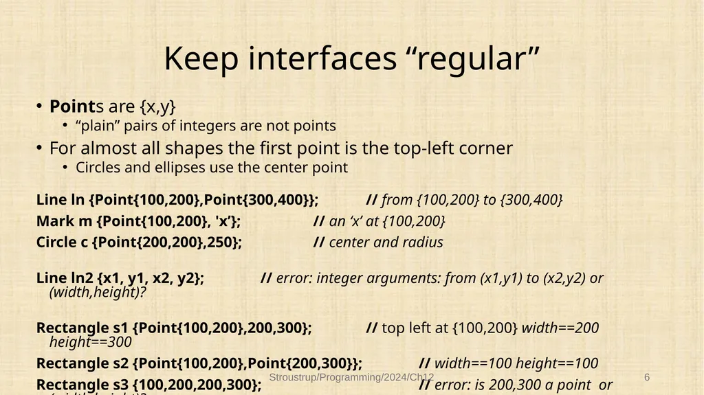 Chapter 12 – Class design Functional, durable, - slide 6 of 32
