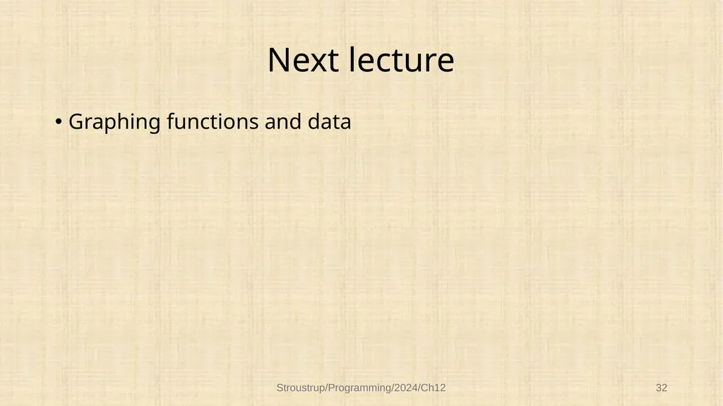 Chapter 12 – Class design Functional, durable, - slide 32 of 32