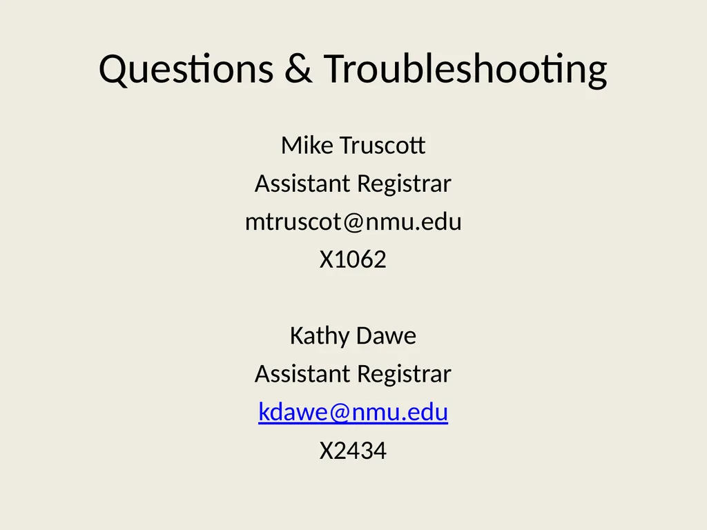 Waitlist Registration Process Overview Students - slide 23 of 23