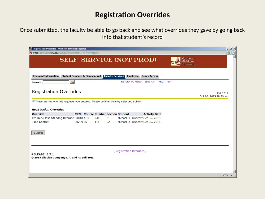 Waitlist Registration Process Overview Students - slide 18 of 23