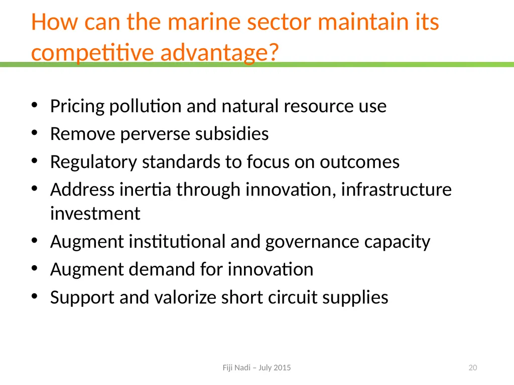 Promoting regional trade and agribusiness - slide 20 of 25