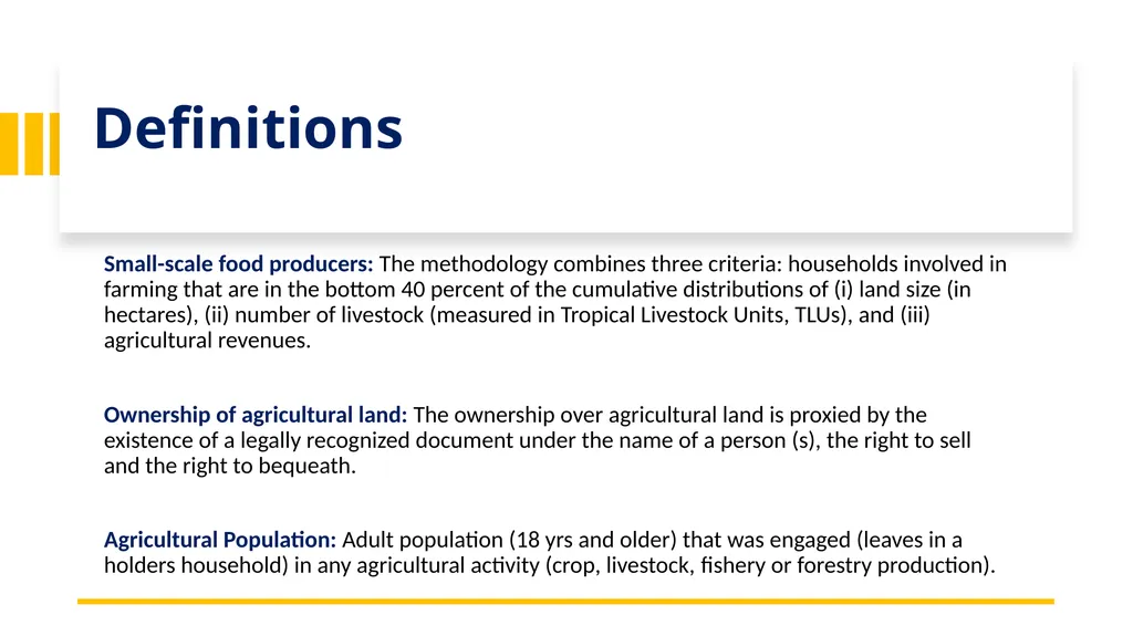 CONTENT Main Agenda: Sustainable Development Goal - slide 3 of 9