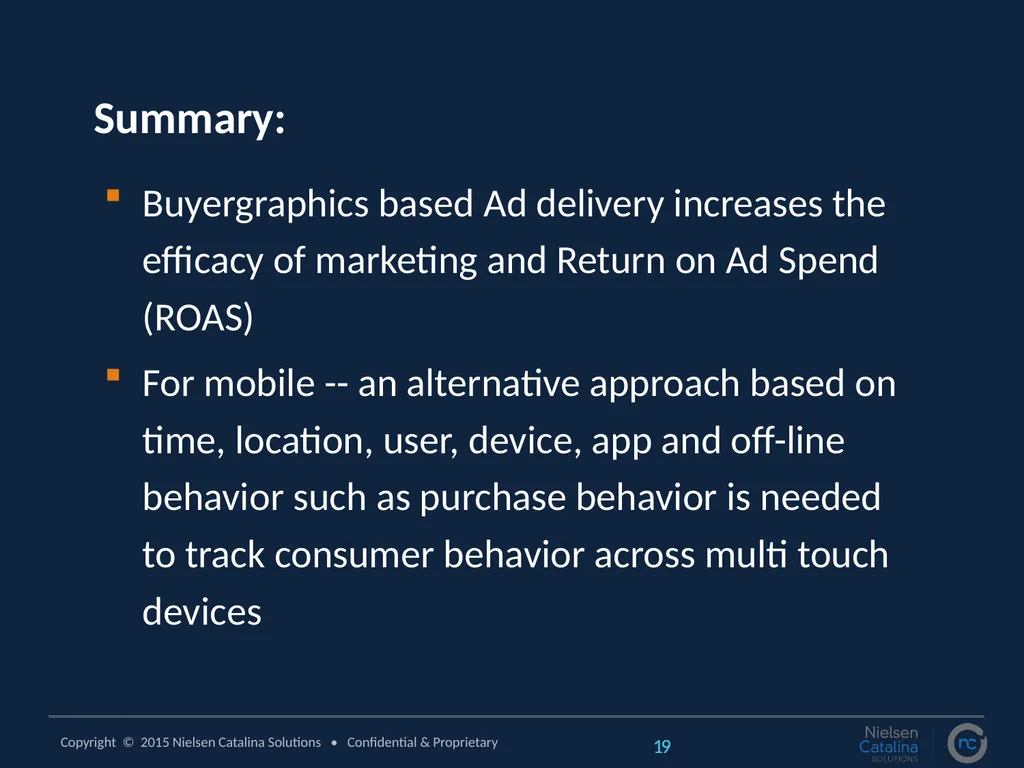 Using Purchase Data to Inform Digital Advertising - slide 19 of 20