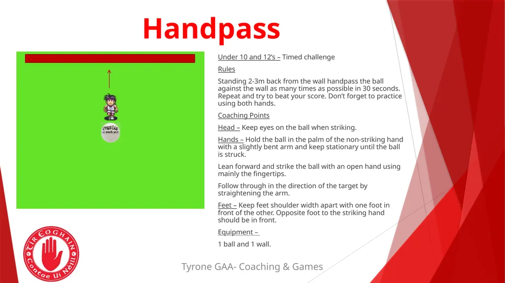 Tyrone GAA- Coaching & Games Parent Resource Stay - slide 14 of 17