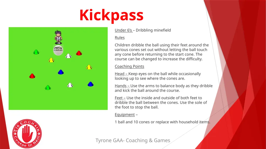 Tyrone GAA- Coaching & Games Parent Resource Stay - slide 9 of 17