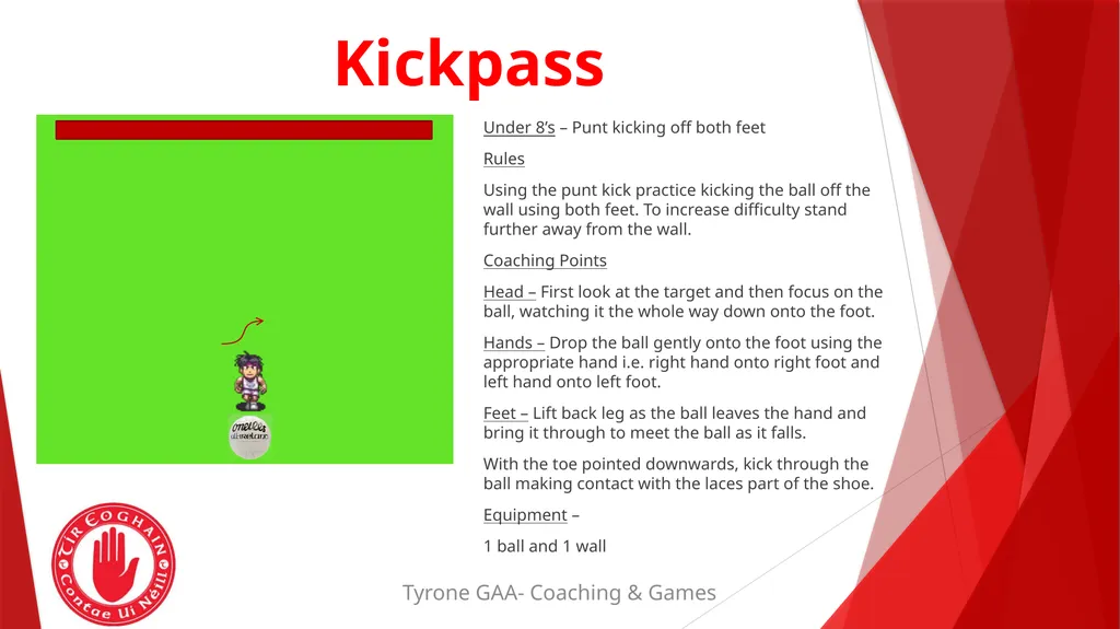 Tyrone GAA- Coaching & Games Parent Resource Stay - slide 10 of 17