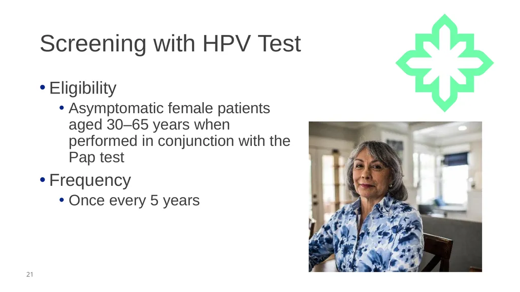 Cervical Cancer Screening (Clinical) February 2026 - slide 21 of 34