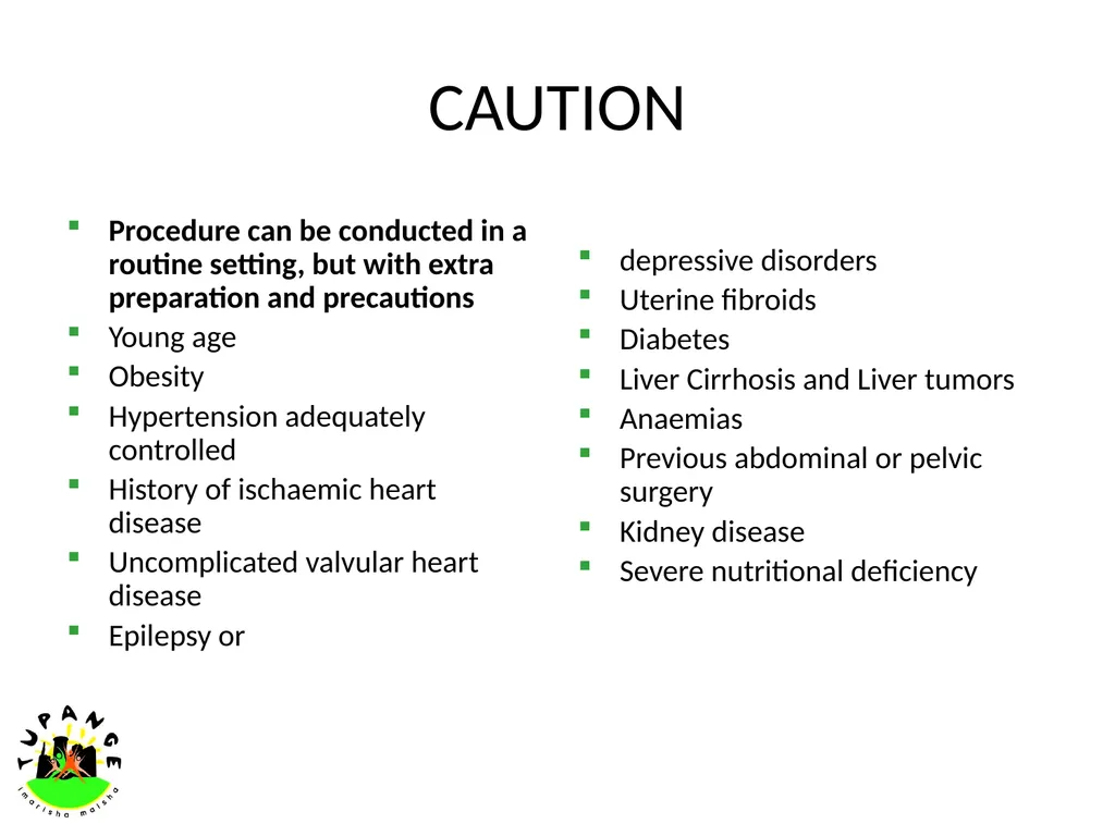 PERMANENT METHODS OF CONTRACEPTION INTRODUCTION - slide 16 of 25