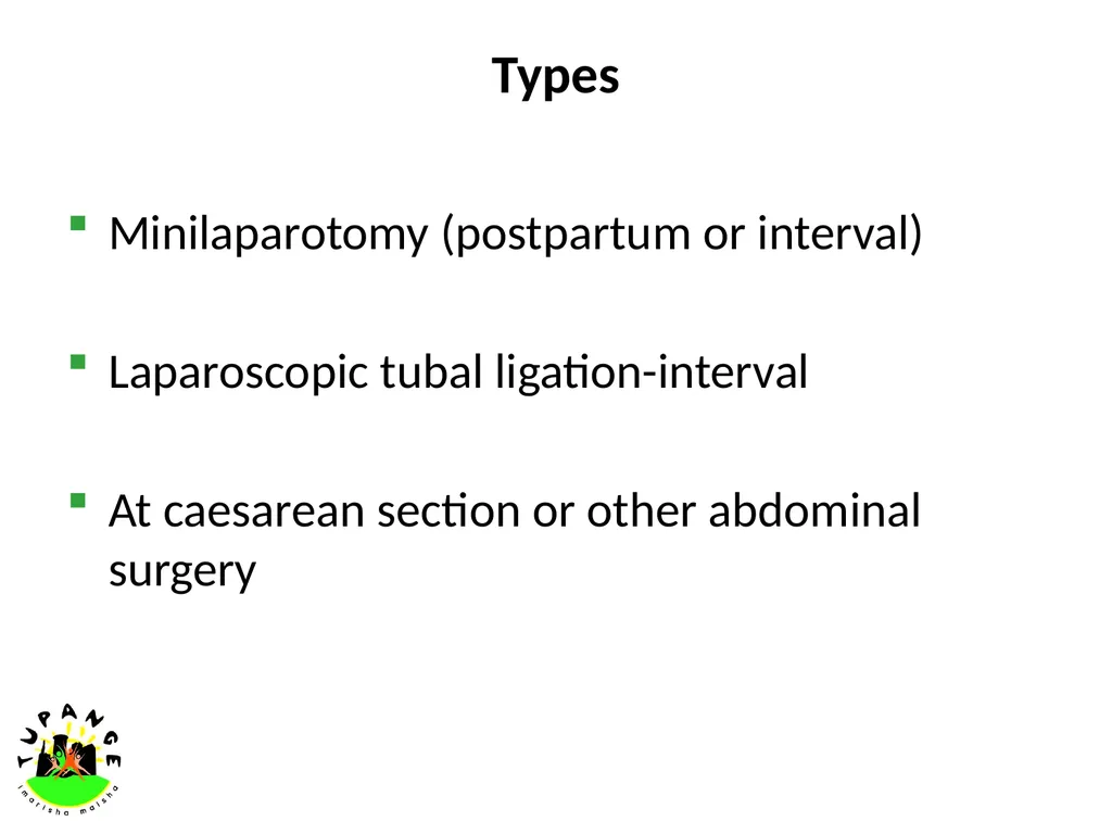 PERMANENT METHODS OF CONTRACEPTION INTRODUCTION - slide 11 of 25