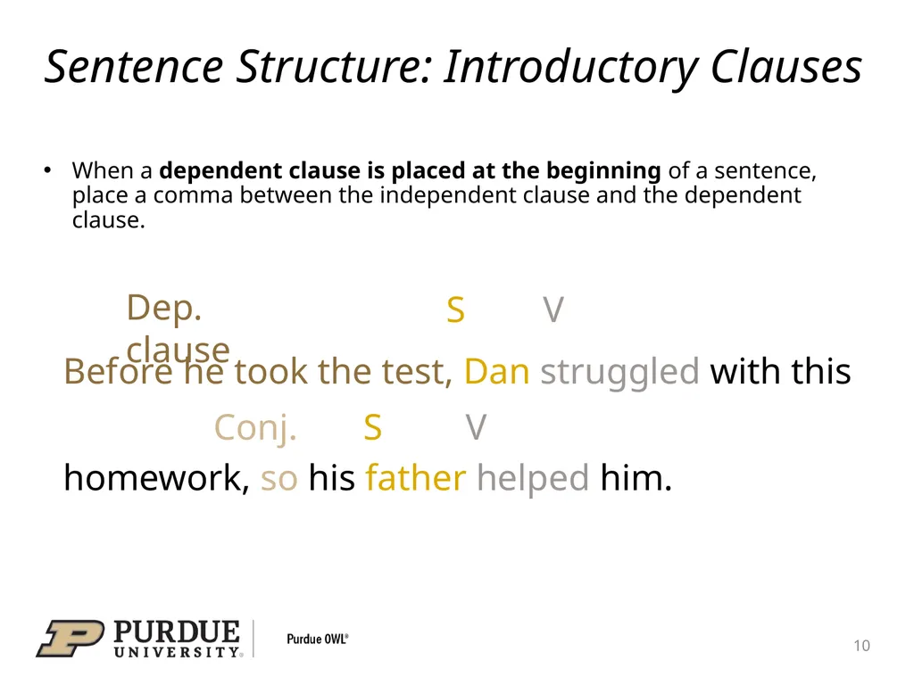 Conquering the Comma A comma is a punctuation mark - slide 10 of 26
