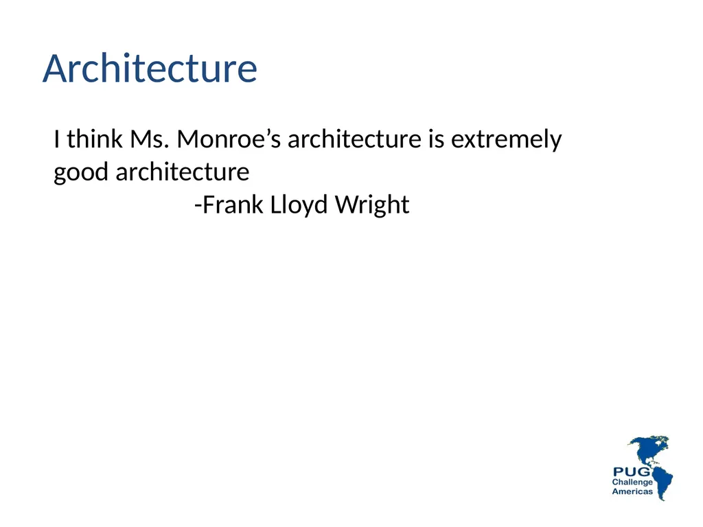 Performance Tuning Workshop - Architecture Adam - slide 5 of 107