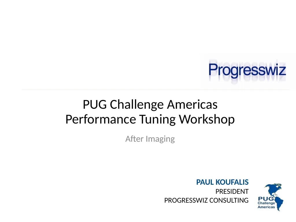 Performance Tuning Workshop - Architecture Adam - slide 94 of 107