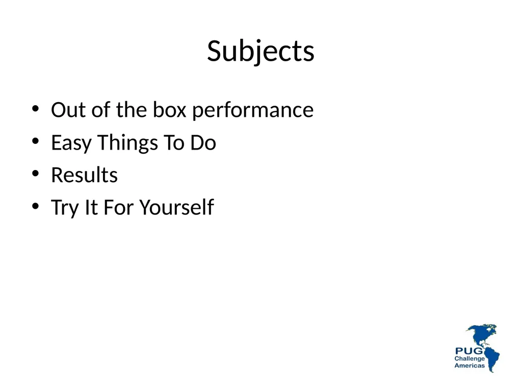 Performance Tuning Workshop - Architecture Adam - slide 27 of 107