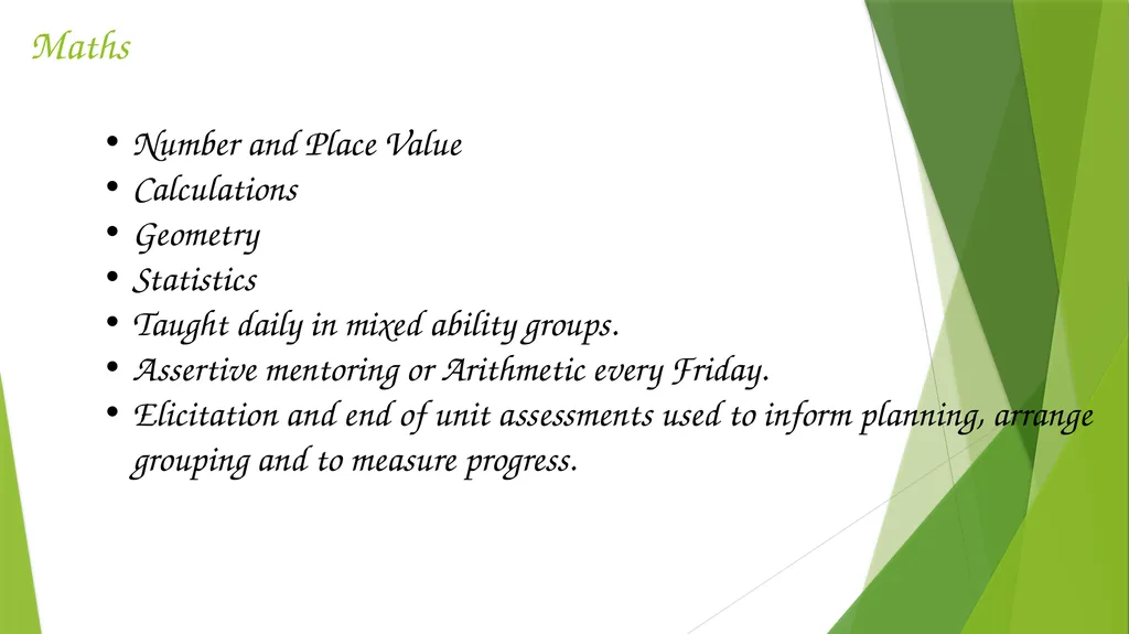Year 5 Parent Information Evening Elder Class - slide 12 of 17