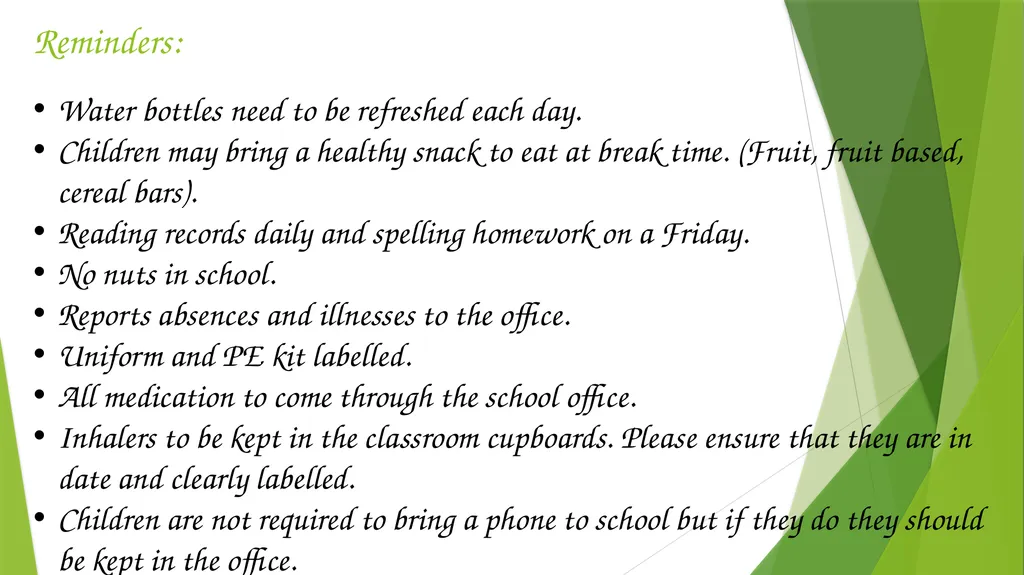 Year 5 Parent Information Evening Elder Class - slide 16 of 17