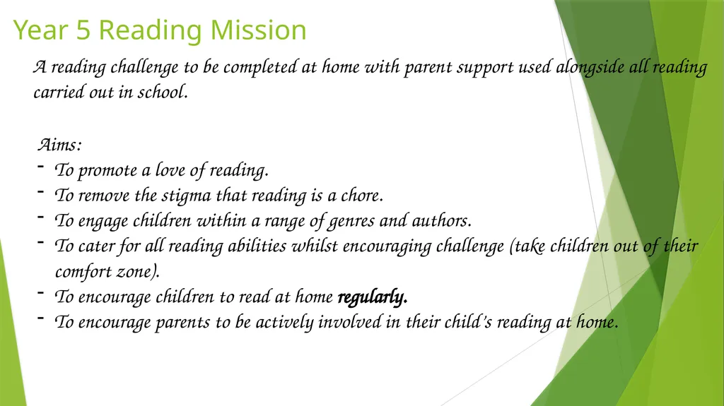 Year 5 Parent Information Evening Elder Class - slide 8 of 17