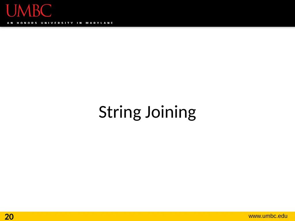 CMSC201 Computer Science I for Majors Lecture 16 – - slide 20 of 39