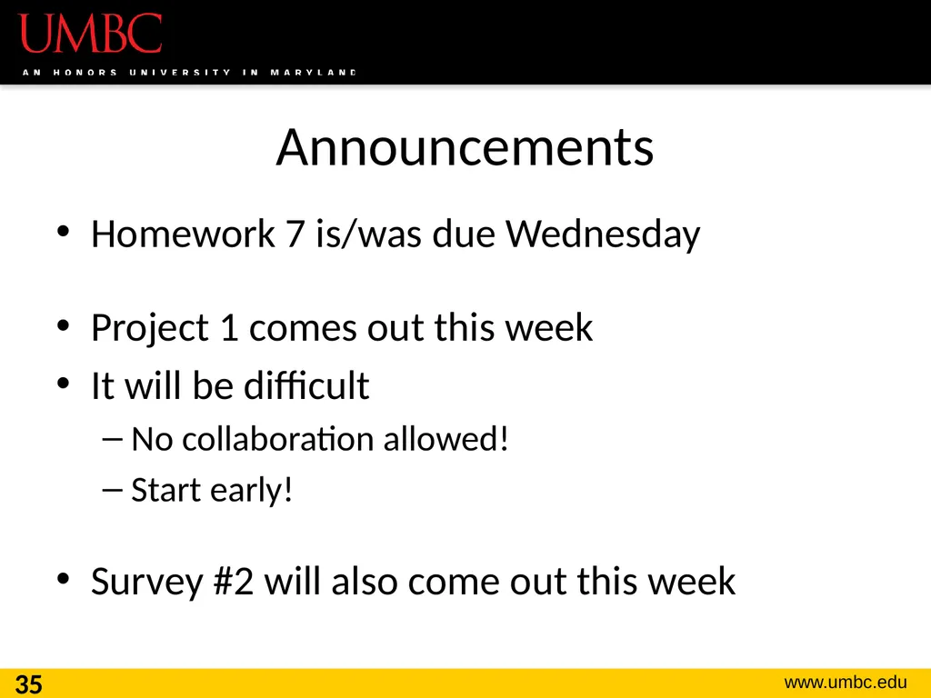 CMSC201 Computer Science I for Majors Lecture 16 – - slide 35 of 39